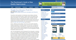 Desktop Screenshot of dataqualitybook.com